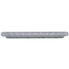 9 Inch Stop, Turn, Tail 10 LED Light Bar, Red LED/ Clear Lens