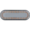 6 Inch Mirage Amber LED Oval Clearance, Marker & Turn Signal Light W/ 24 Diodes & Clear Lens