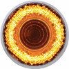 2 Inch Mirage Amber LED Round Clearance & Marker Light W/ 9 Diodes & Clear Lens