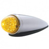 17 LED Dual Function Watermelon Reflector Cab Light - Amber LED / Amber Lens