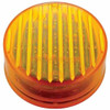 13 Diode, 2.5 Inch Round Marker Light W/ Standard 2 Prong Plug, Amber LED / Amber Lens