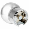 Chrome Aluminum Ef 13/18 Speed Gear Shift Knob - Round Ball-Shaped