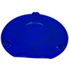 8 Inch 4 1/ Glass Classic Rnd Style Lens - Blue