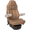 Seats Inc. Legacy Lo Seat With High Back, Low Base - Duraleather Brown