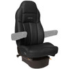 Seats Inc. Legacy Lo Seat With High Back, Low Base, Skirt Style Suspension Cover - Duraleather Black