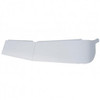 Stainless Steel 12 Inch Drop Windshield Visor For Kenworth W900B, W900L W/ Curved Windshield