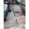 Dark Brown Vinyl Precut Floor With Shifter Hole For Kenworth W900 2006-2024