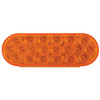 5 Inch 6. Oval Fleet Led Park Turn Clearance Light - Amber Led / Amber Lens