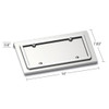 430 Stainless Steel Single License Plate For Kenworth T800, W900