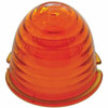 Beehive Large Glass Marker Light Lens - Amber