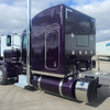 25 Inch 4.0/1. Aluminum Full Wrap Cab/ Sleeper Panel With Out Extender, With 3/4 Inch Underglow And Retro Bubble Light Holes For Peterbilt 389 With 36 Inch Sleeper