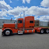 3 Inch Blank Aluminum Full Wrap Cab/ Sleeper Panel With Out Extender For Peterbilt 389 Gllider With 36 Inch Sleeper