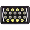 Ultra Lit 18 High Power LED Rectangular Light W/ LED Position Light Bar