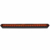 12 Inch 19 Diode Reflector Light Bar W/ Black Housing - Amber LED / Amber Lens