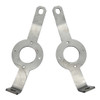 22 Inch Stainless Steel Lower Bumper Support Bracket With 1 Watermelon Light Hole For Kenworth W900 With Bumper