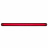 12 Inch 24 Diode Glo Light Bar W/ Black Housing - Red LED / Red Lens