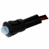 1 LED Snap In Indicator Light - Blue LED / Clear Lens