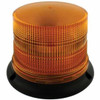 5 Inch Tall High Power LED Beacon Light - Permanent Mount - Amber