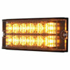 12 High Power LED Warning Lighthead - Lower Profile - Amber LED