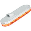 Oval 7 Diode Front And Rear Turn Signal Light- Amber Led/ Amber Lens
