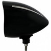 Black Billet Style Groove Headlight Housing W/ Visor For Peterbilt 359, 378, 379, 388, 389