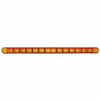 12 Inch 14 LED Light Bar W/ Black Housing - Amber LED / Amber Lens