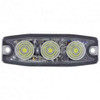 3 High Power LED Super Thin Warning Light - Amber LED