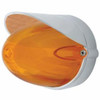 9 LED Dual Function Glo-Light Watermelon Grakon 1000 Flush Mount Kit W/ Visor - Amber LED / Amber Lens