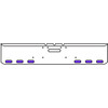 22 Inch Chrome Texas Square Bumper Kit With 6 Oval Lights