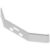 16 Inch Chrome Texas Square Rolled End Bumper With Mounting Holes For Freightliner Flc120 SBA