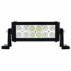 12 High Power LED 7 Inch Combo Spot & Floor Light Bar W/ Black Housing