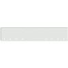 20 Inch Chrome Texas Boxed End Bumper With 8 M3 - P3 Light Holes For Freightliner Coronado New Style, 122 Sd SFA