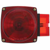 Over 80 Inch Wide Combination Light W/O License Light, Passenger Side - Red LED / Red Lens