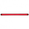 12 Inch 24 LED Dual Function GLO-Light W/ Chrome Bezel - Red LED/ Red Lens