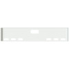 20 Inch Chrome Road Runner Mitered End Bumper With Step, 6 Oval Light Holes