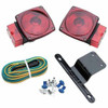 Over 80 Inch Wide LED Submersible Combination Tail Light Kit - Red LED / Red Lens, Driver & Passenger Side