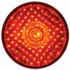 2 Inch Beehive Crystal Clearance Marker Light - Red Lens