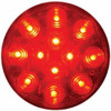 4 Inch Rnd 12 LED Stop, Turn, Tail Light - Red LED / Red Lens