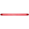 17.25 Inch 23 SMD LED Reflector Stop, Turn, Tail Light Bar - Red LED / Red Lens