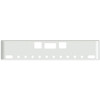 22 Inch Chrome Texas Rolled End Bumper With Tow, Step, 2 Oval And 10 - 2 Inch Light Holes For Coronado New Style, 122Sd