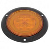 21 LED 4 Inch Flange Mount Glo-Light - Turn Signal - Amber LED / Amber Lens