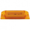 16 LED Rectangular Glo-Light Clearance Marker Light, 11/16 Inch - Amber LED / Amber Lens