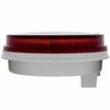 30 LED 4 Inch Round Stop, Turn & Tail Light - Red LED / Red Lens - Light Only