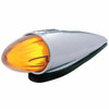 9 LED Dual Function Glo-Light Watermelon Grakon 1000 Cab Light Kit W/ Out Visor - Amber LED/ Clear Lens