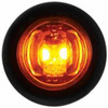 2 Diode Mini Clearance Marker Light W/ Rubber Grommet - Amber LED/ Amber Lens