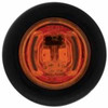 2 Diode Mini Clearance Marker Light W/ Rubber Grommet - Amber LED/ Amber Lens