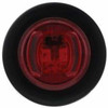 2 Diode Mini Clearance Marker Light W/Rubber Grommet - Red LED/ Red Lens