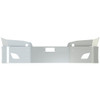 18 Inch Chrome Wrap Around Bumper With Tow, Fog And Bolt-In Vorad Holes For Freightliner Cascadia 116 And 126 W-Composite Bumper