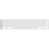 22 Inch Chrome Texas Rolled End Bumper With Holes For Mounting And 4 Oval Lights For Freightliner Classic 2000-2002