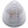 9 LED 2 Inch Beehive Clearance/Marker Light - Red LED/ Clear Lens